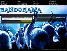 Tablet Screenshot of bandorama.net